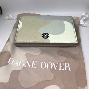 Dagne Dover accordion wallet card case camo haze